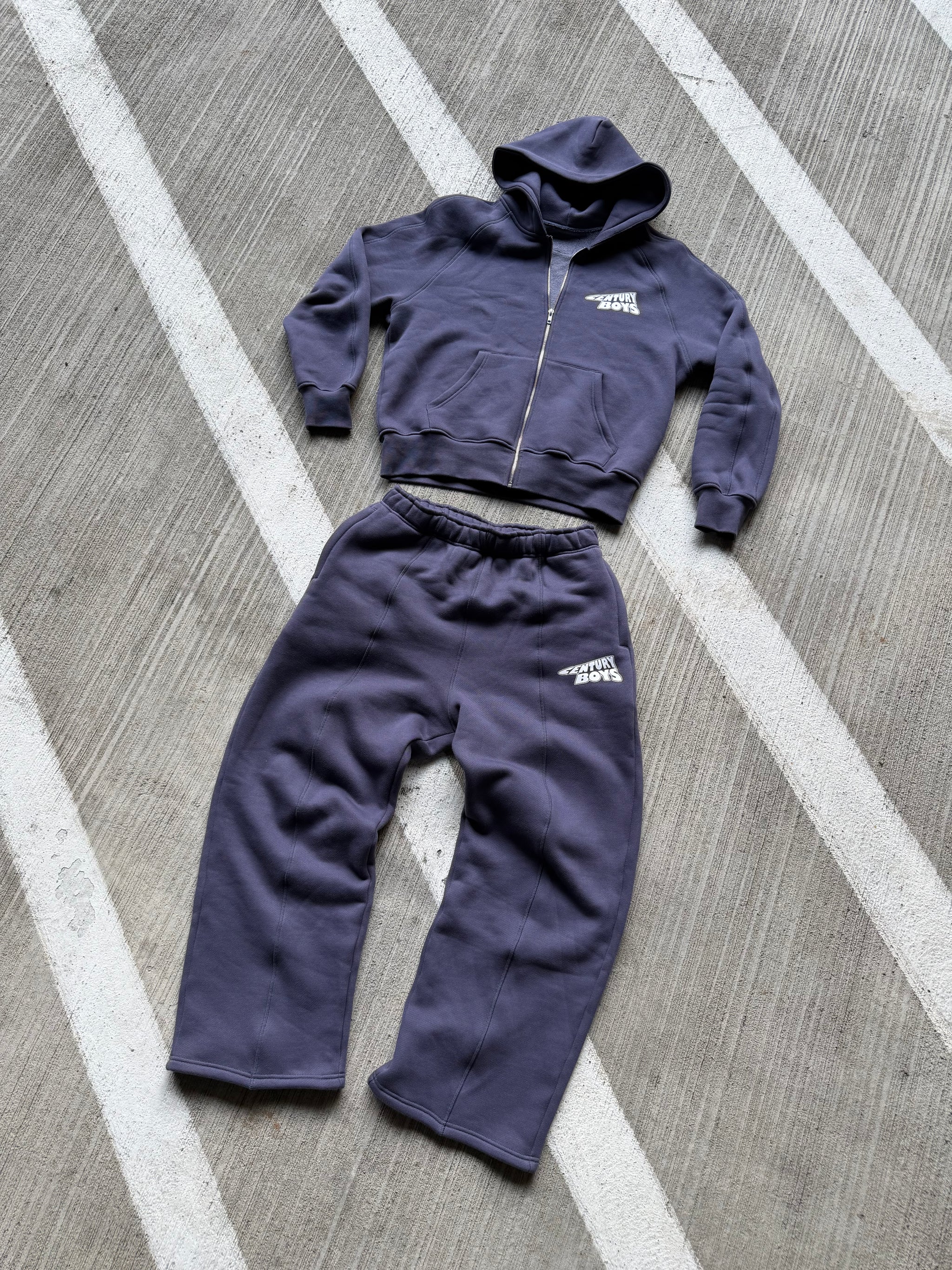 ROYAL PURPLE SWEATSET