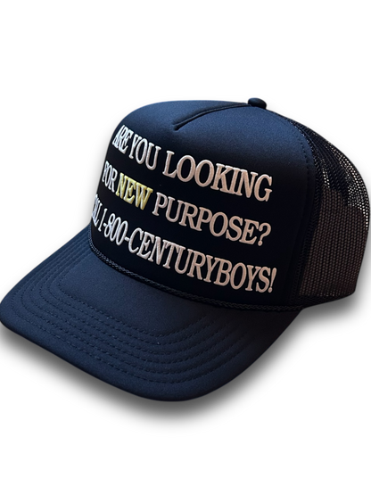 BLACK NEW PURPOSE TRUCKER