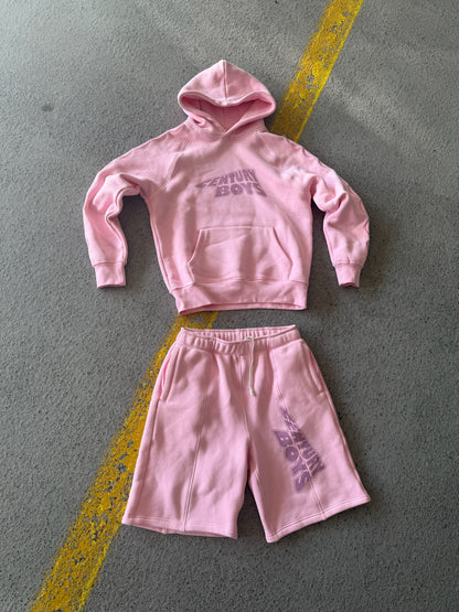 CHERRY BLOSSOM SWEATSET w SHORTS