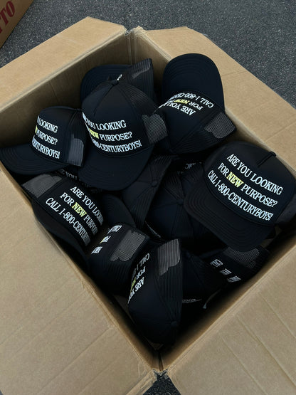 BLACK NEW PURPOSE TRUCKER