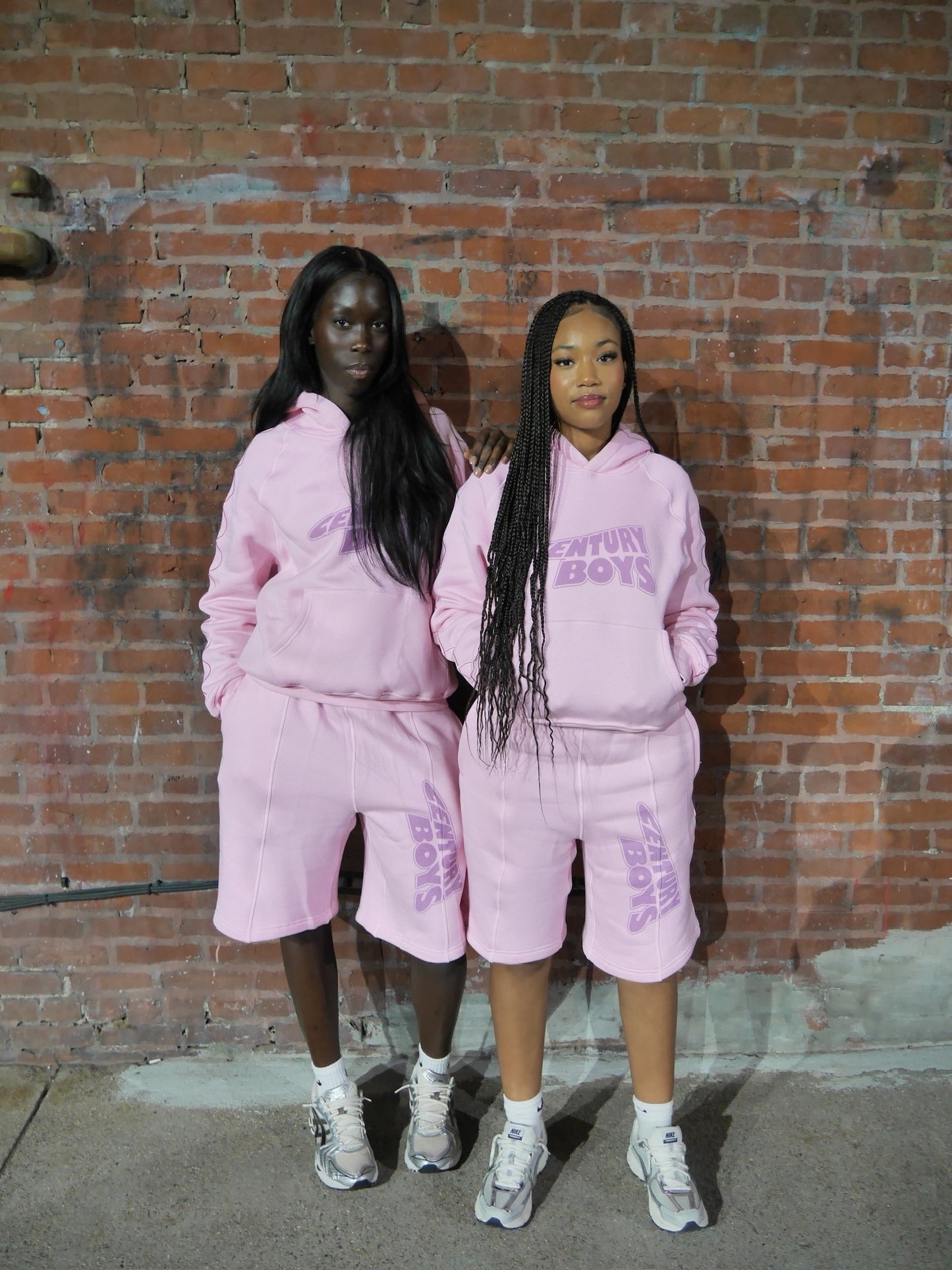 CHERRY BLOSSOM SWEATSET w SHORTS