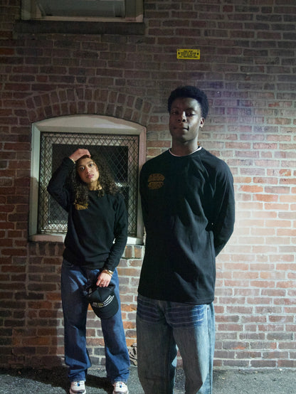 BLACK JUNCTION CITY LONG SLEEVE