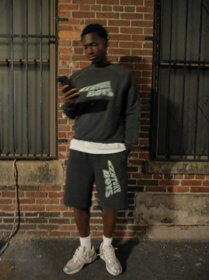 LIGHT BLACK CREWNECK