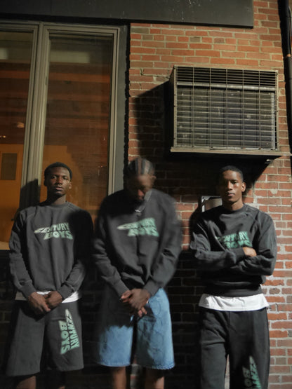LIGHT BLACK CREWNECK